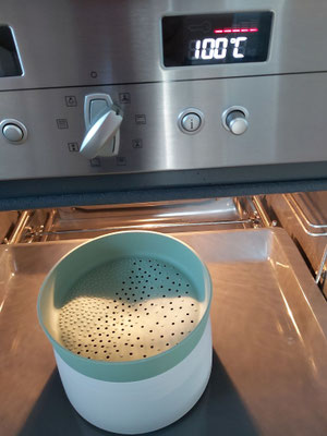 Der Bulgur im Umluftherd