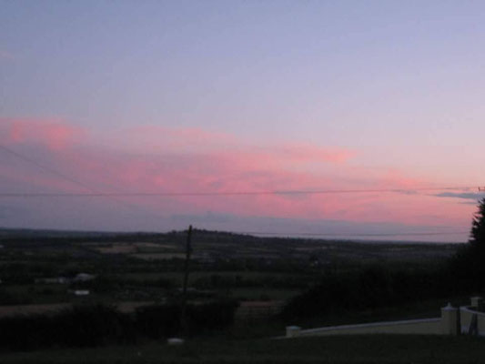 Sunset over the Hill of Slane