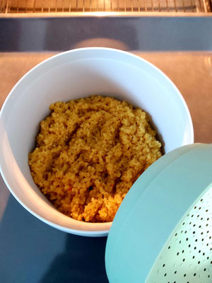 Der Bulgur ist fertig