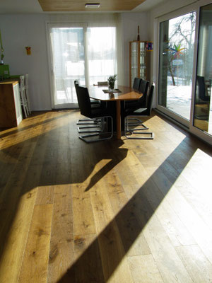 Parktett Eiche gebürstet