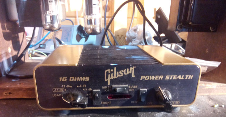 Load to make the output transformer believe it's got a speaker attached