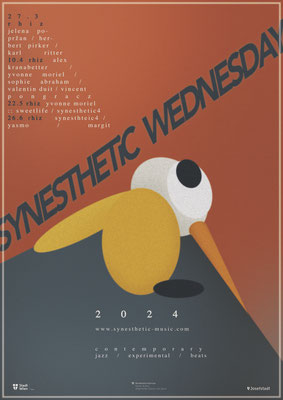 Poster Synesthetic Wednesday 2024