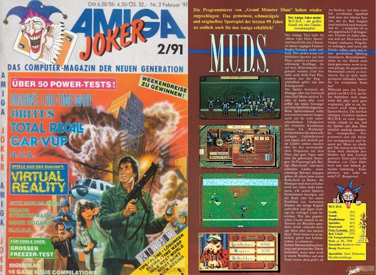 Amiga Joker TEST MUDS Feb91