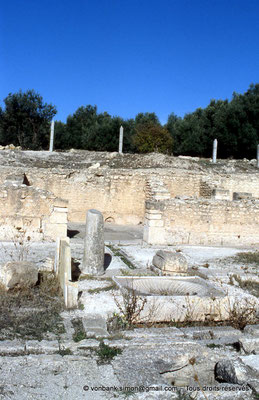 [006-1983-37] Henchir Mdeïna (Althiburos) : Maison des Asclepieia