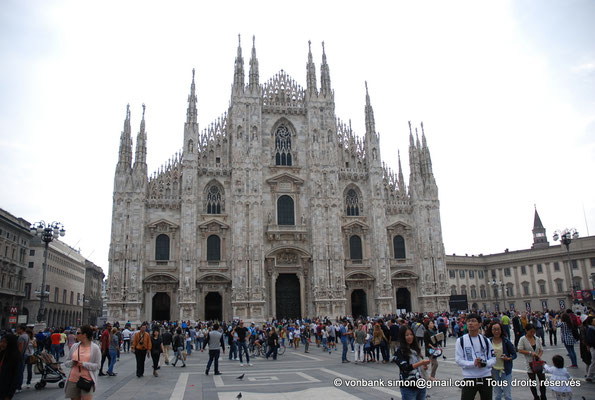 [NU908-2015-0635] Milan - Duomo : Façade