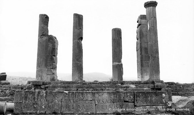 [NB010-1981-02] Lambèse (Lambaesis) : Asclépieium - Temple d'Esculape
