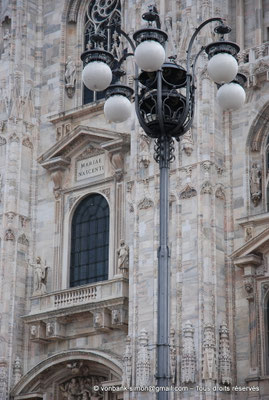 [NU908-2015-0711] Milan - Duomo : Façade (détail)