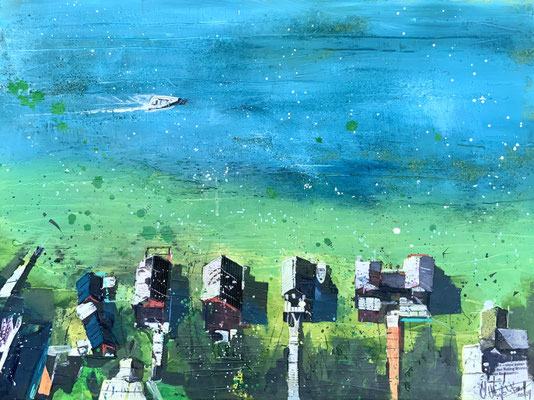 95 Friedlstrand Wörthersee 60x80