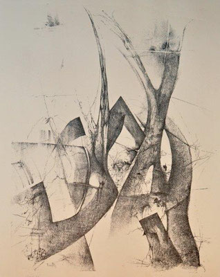  Ranft, Thomas, auctus, Lithographie, 1976, 23-25, 68x50 cm / 120 Euro