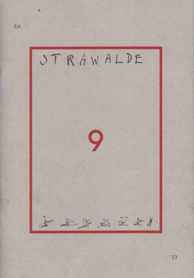 Strawalde, Heft Berliner Festspiele Edition 9, außen und innen überzeichnet und signiert, 21,0 x14,5 cm , außen / 20 Euro