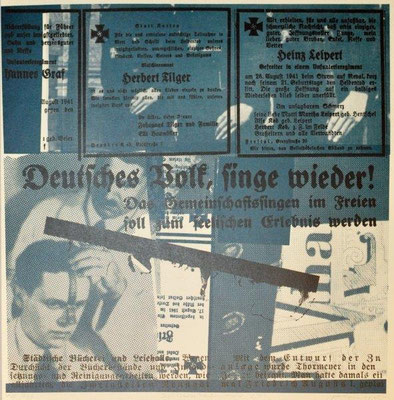 Petrovsky, Wolfgang, zu V Klemperer LTI, Farboffset, 1985, 177-200, 34x33 cm / 60 Euro