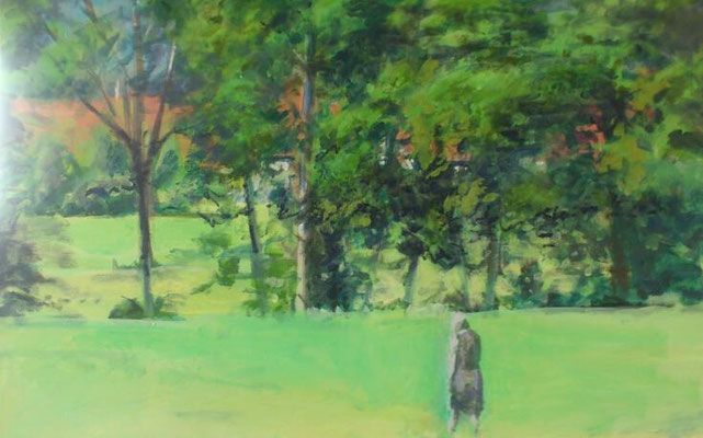 "Nachsinnen", Acryl, 60x70cm, 2014