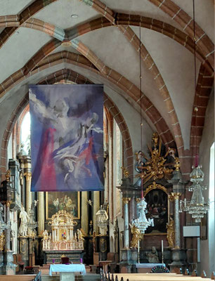 Fastentuch "Der Auferstandene", Foto vom 24.03.2026
