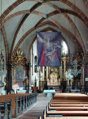 Fastentuch, Stadtpfarrkirche Bruck a.d. Mur