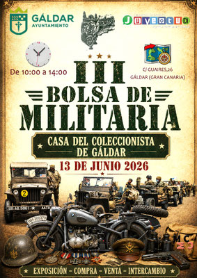 Encuentro Coleccionismo Militar Gáldar 2026