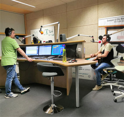 Interview - Campus City Radio St.Pölten / 2023