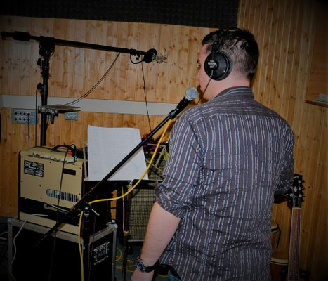 Recording Session im Studio / 2013