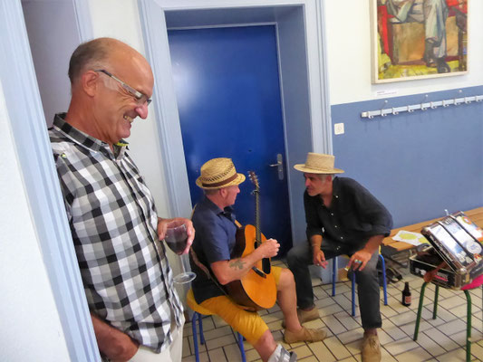 Vernissage Musiker Martin Lehmann Biscuit Boys