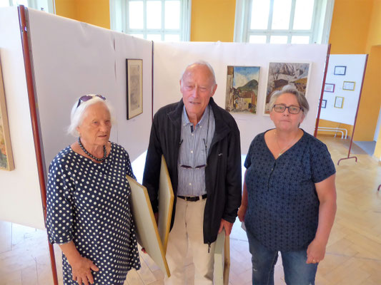 Erste Bilder werden abgeholt, Stägers, Vreni Netzer