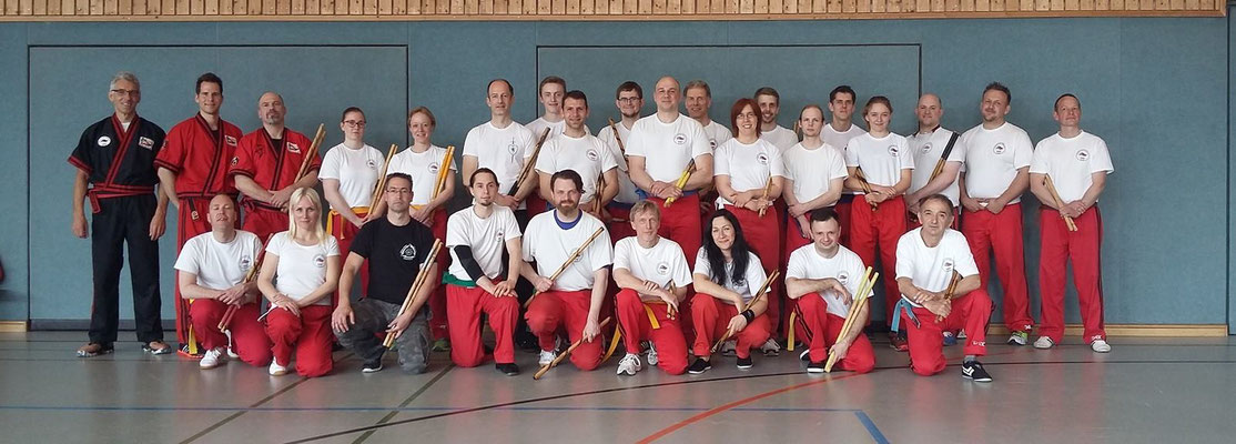 Arnis Lehrgang in Schlossholte mit Master Ingo Hutschenreuter am 7.5.17