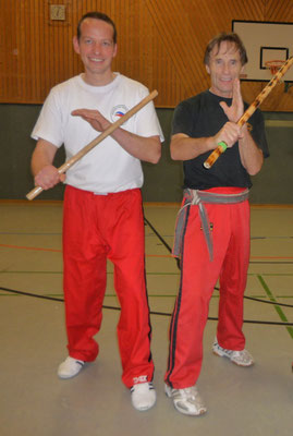 LG mit Peter Rutkowski 4. Dan im Oktober 2015