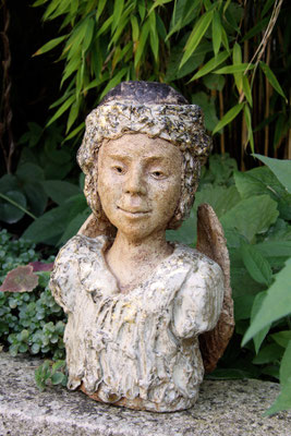 Keramik Skulptur, Figuren für den Garten, frostfest