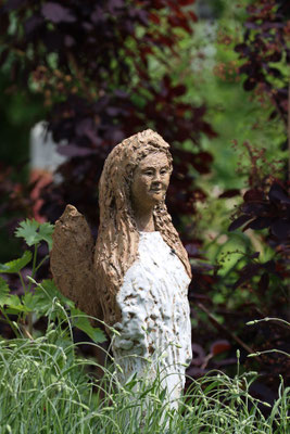 Keramik Skulptur, Figuren für den Garten, frostfest
