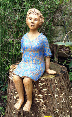 Keramik Skulptur, Figuren für den Garten, frostfest