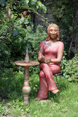 Keramik Skulptur, Figuren für den Garten, frostfest