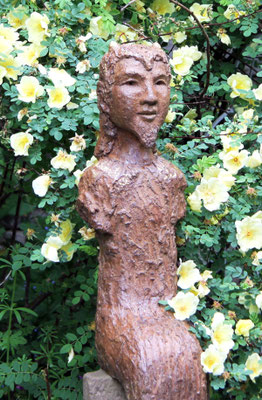Keramik Skulptur, Figuren für den Garten, frostfest