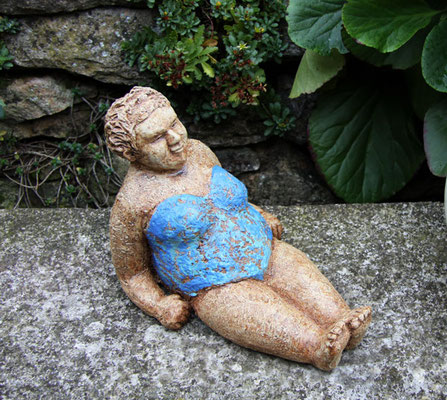 Keramik Skulptur, Figuren für den Garten, frostfest