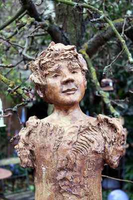 Keramik Skulptur, Figuren für den Garten, frostfest