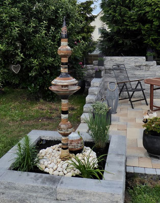 Brunnen für den Garten oder Terrrasse
