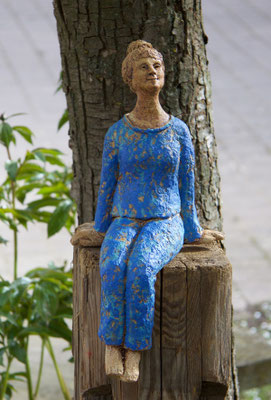 Keramik Skulptur, Figuren für den Garten, frostfest