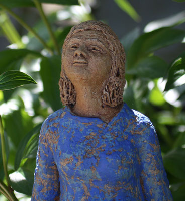 Keramik Skulptur, Figuren für den Garten, frostfest