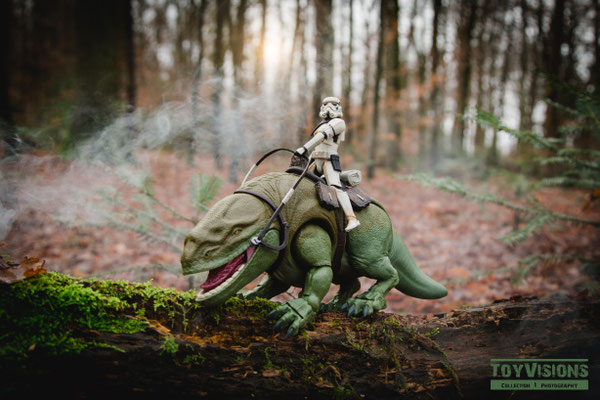 Sandtrooper on a Dewback