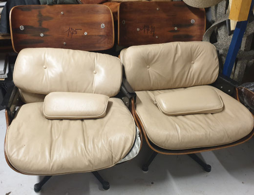 Réféction de 2 fauteuil Lounge
