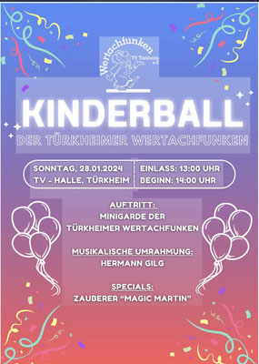 Kinderball in Türkheim