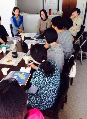 日常のお買い物から学校給食のことまで、たっぷり２時間話し合いました