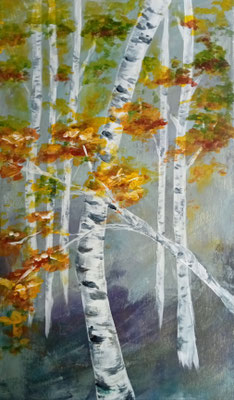 Herbstwald 30x50