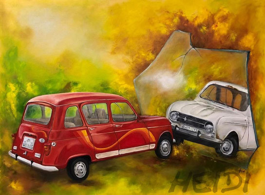 Renaults 60x80   Auftragsarbeit