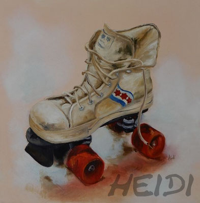 Rollschuh 40x40   110,-   VERKAUFT