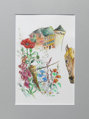 "Natur pur" Druck   -  incl. Passepartout 30x40 limitierte Auflage von 20 Stck   -    45,-