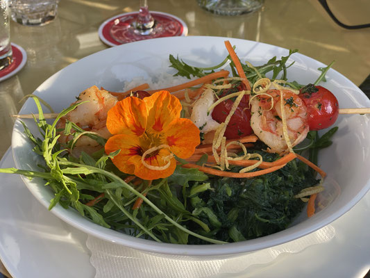 Surf- & Turf-Salat passend zu meinem Paddeltag 