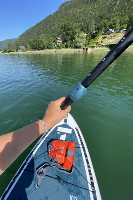 Paddeln auf dem Ossiachersee