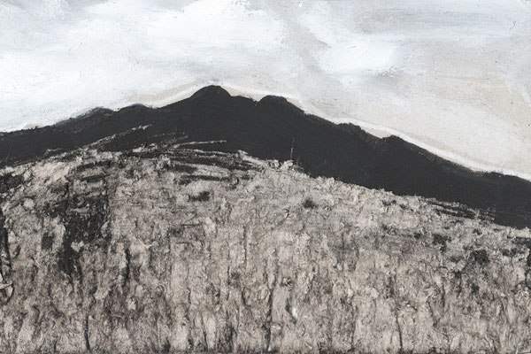 Berge DIESSEITS, Zeichnung Mischtechnik, Atelier Thomas Autering, Dortmund