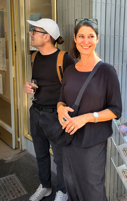 Friedrich7, Ausstellung Wunderkammerflimmern, Malerei Eilike Schlenkhoff, Zeichnung Thomas Autering