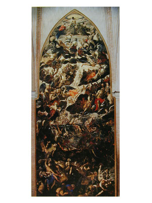 Madonna dell'Orto, Giudizio/Diluvio, rechte Chorseite