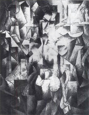 Metzinger Nu à la cheminée 1910, verschollen