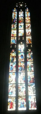 Vincenzo Foppa-Nachfolge, Duomo Milano (5.Fenster von W, 4.Szene v.u.)ca.1475